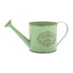 Antique metal watering can