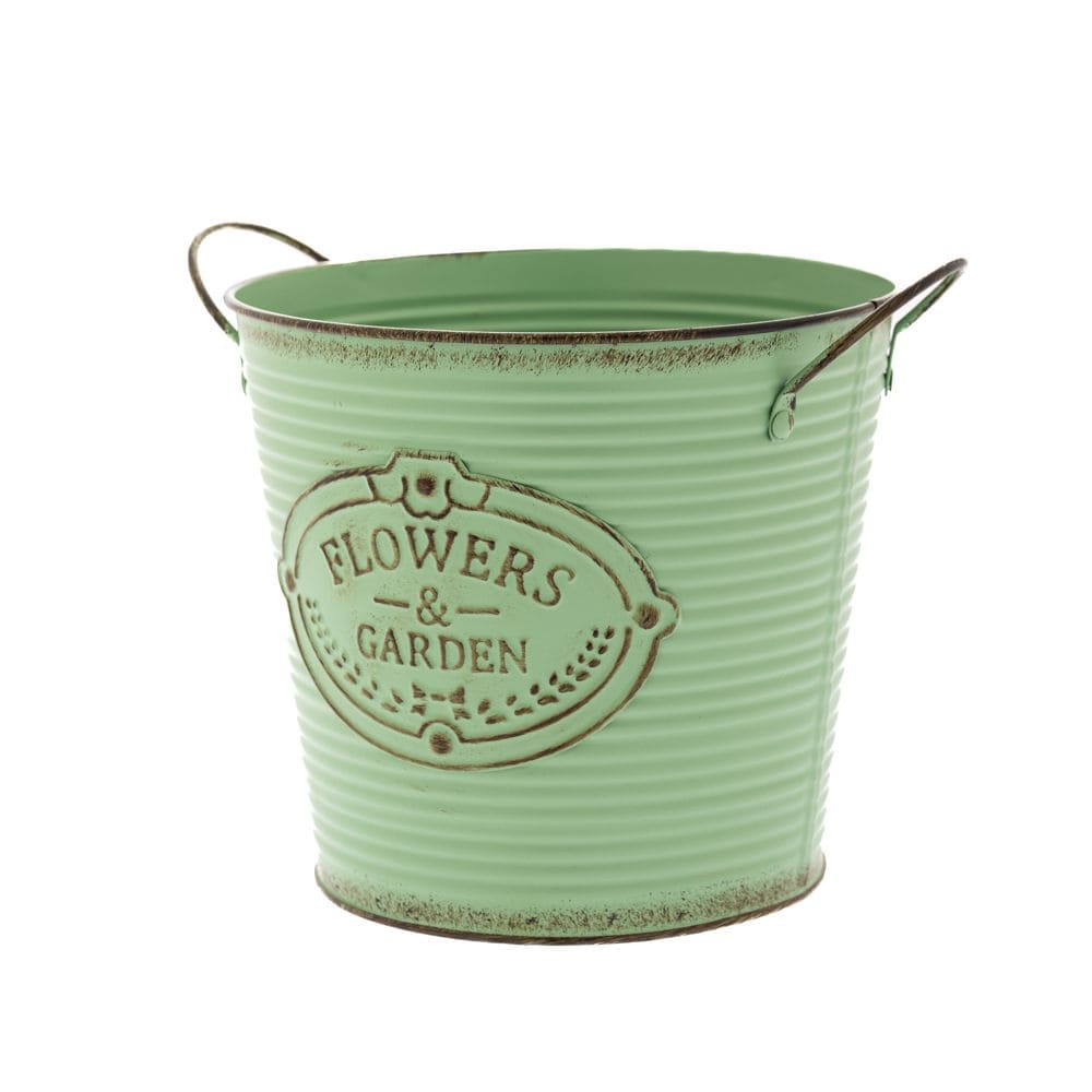 Antique metal basket