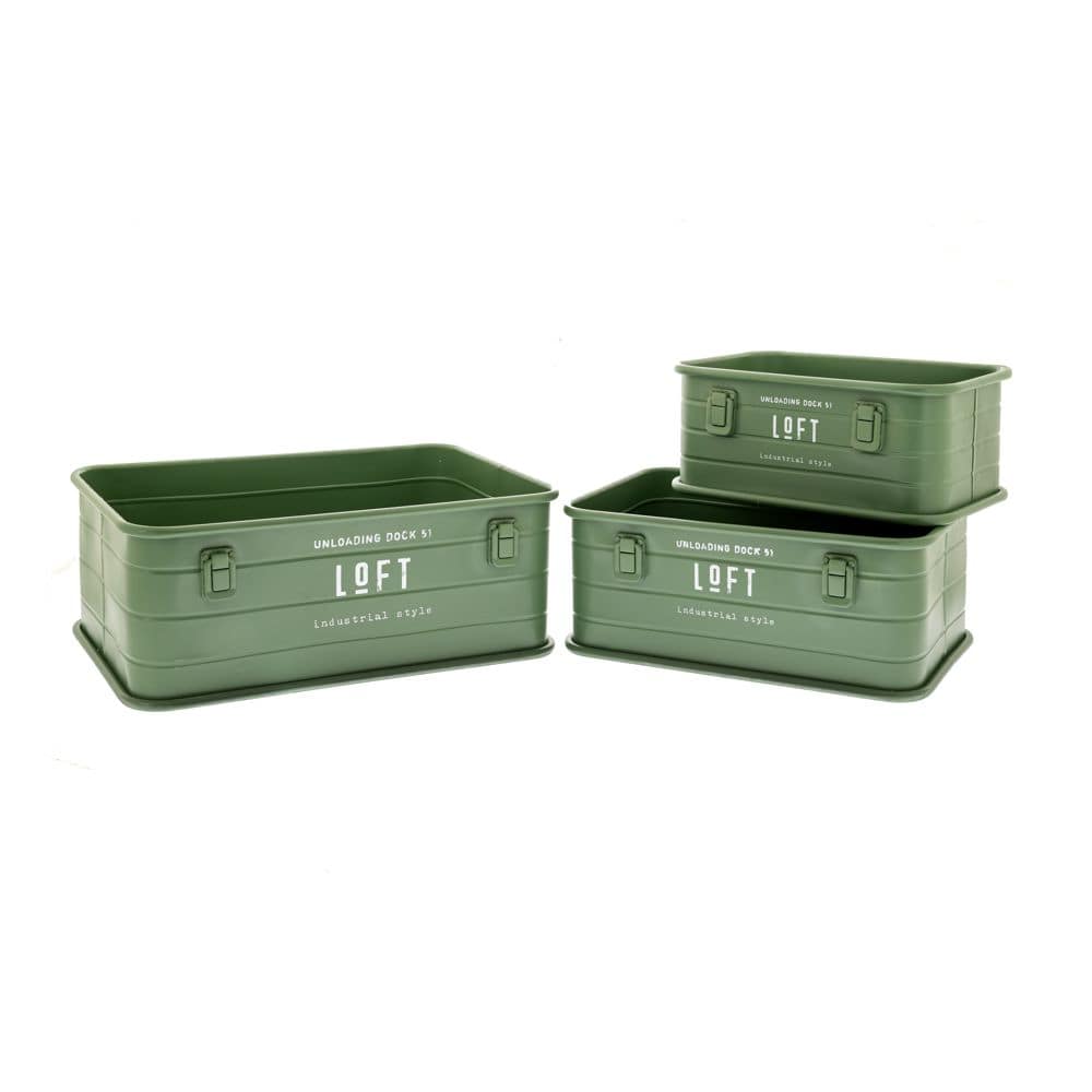 Industrial metal box