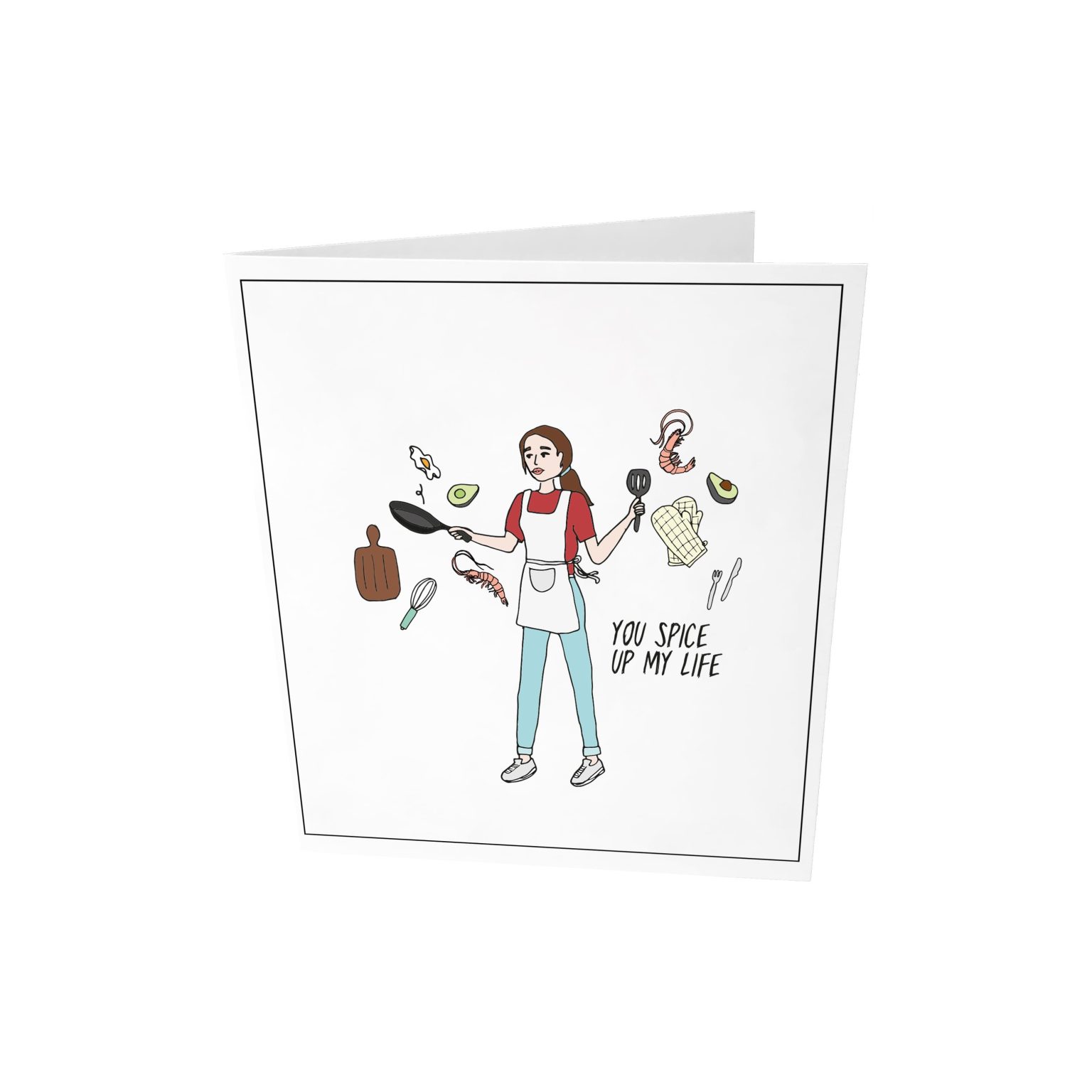 Greeting Card "You spice up"
