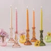 Paddywax Tall Glass Taper Holder