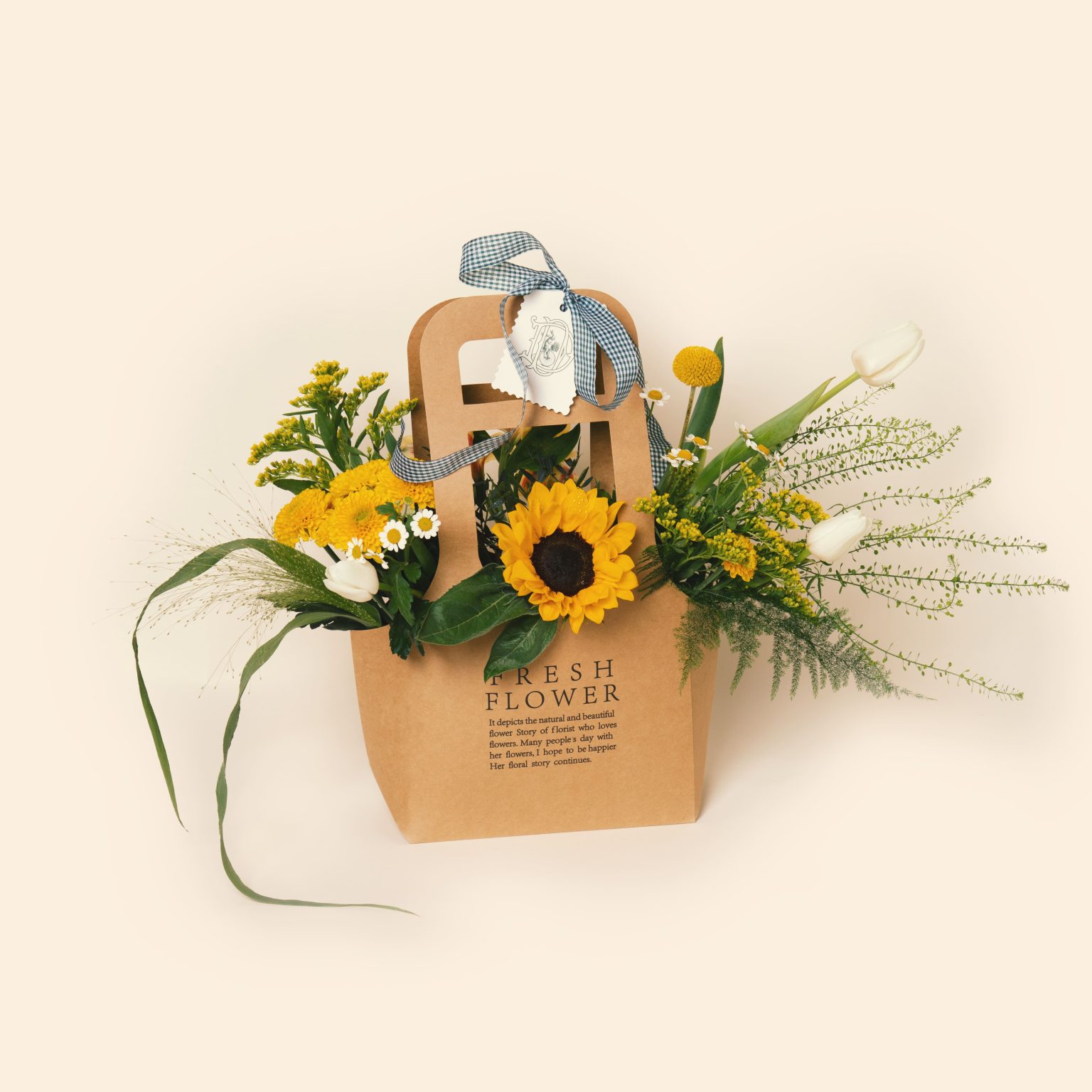 Flower Composition “Solstice bag”