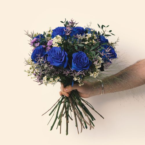 Bouquet “Mykonian blue”
