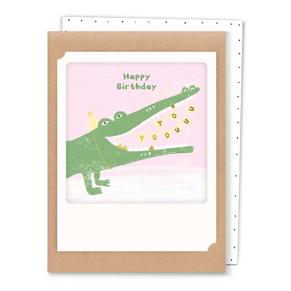 Greeting Card - "Happy Birthday to you"