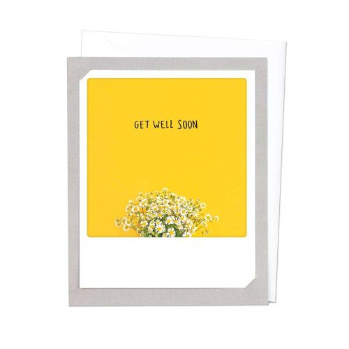 Greeting Card - "Get well soon"