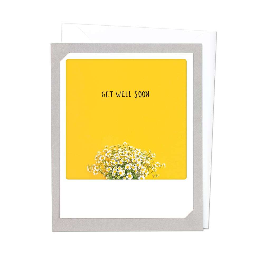 Greeting Card - "Get well soon"