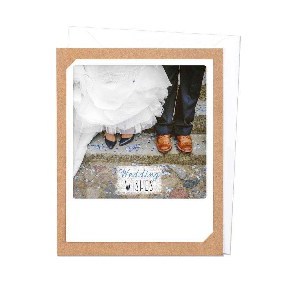 Greeting Card - "Wedding wishes"