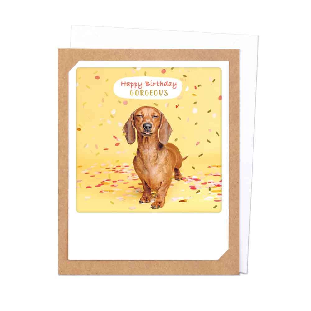 Greeting Card - "Happy birthday Gorgeous"