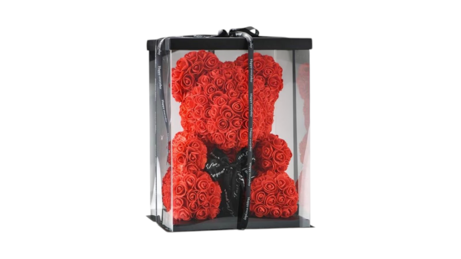 Rose Bear - Red